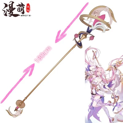 Honkai：Star Rail Elysia Staff Cane Replica Weapon 180cm Stick Cosplay Prop Gift - Image 1 of 4
