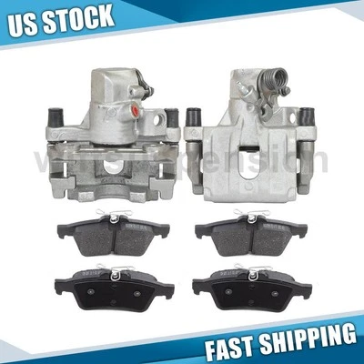 Pinza de freno de disco trasera pastillas de freno para Ford Escape 2013-2016 2004-2006 Mazda 3 Foto 1 de 4