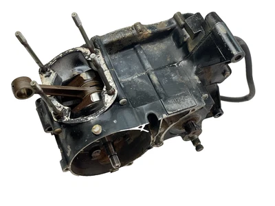 1975 Honda MR175 Elsinore OEM Bottom End Engine Cases Crank Motor Gears MR 175 - Image 1 of 4