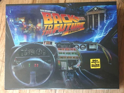 Back to the Future 40th Anniversary 4K Trilogy Amazon Steelbook Giftset NEW  - Image 1 of 2