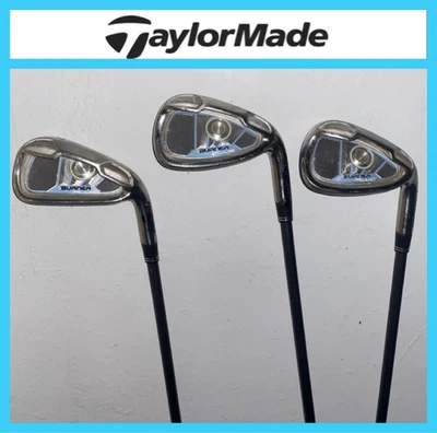TaylorMade Burner Plus Ladies Iron Lot RIGHT HANDED 7 8 +9 Iron - Image 1 of 4