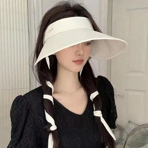Sun Protection Hat With Large Brim Ice Silk Uv Sunshield For Summer Outdoor - Picture 1 of 23