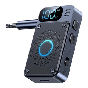 Bluetooth 5.4 Sender-Empfänger 3,5 mm AUX Flugzeug Auto Audio Kabelloser Ad1622 - Bild 1 von 10