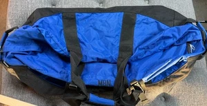 LL Bean Adventure Duffle Bag Large Blue READ - Picture 1 of 15