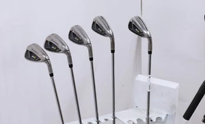 Taylormade M2 2017 Iron Set 6-Pw Stiff Flex Fst Reax Steel Steel 12587426 Good - Picture 1 of 5