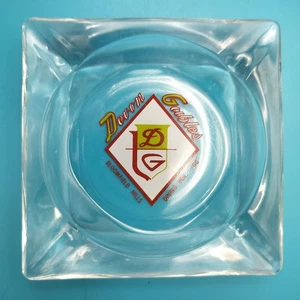 Vintage Devon Gables Bloomfield Hills Restaurant Glass Ashtray Michigan - Picture 1 of 7