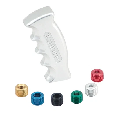 Hurst 1531000 Pistol Grip Handle Aluminum Finish SAE: 3/8 -16 1/2 -20 Metric: M1 — 第 1/3 张图片