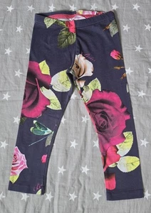 Ted Baker Rose floral print Girl's leggings size 3-4 years - Picture 1 of 7