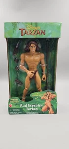Figura de acción Mattel 1999 Tarzán de Disney en caja original sin abrir prohibida - Imagen 1 de 2