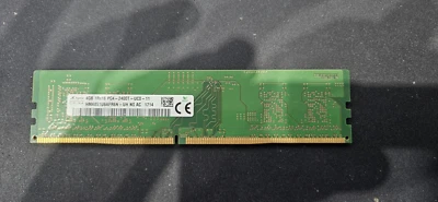 SK HYNIX 4GB DDR4 RAM 1Rx16 PC4-2400T - Image 1 of 3