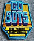 GO BOTS embroidered figure patch action Transformers vehicle robots logo takara