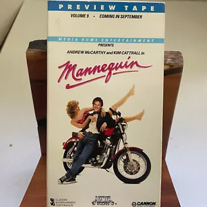 Mannequin Media Home Entertainment PREVIEW TAPE Volume 9 Quatermain Rare VTG - Imagen 1 de 6