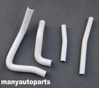 silicone radiator hose FOR Suzuki RM250 RM 250 1996 1997 1998 1999 2000 WHITE - Imagem 1 de 4