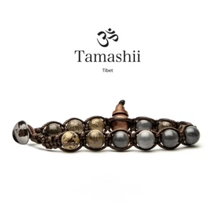 BRACCIALE TAMASHII ORIGINALE TIBETANO NEPAL STONE BHS900-217 - Foto 1 di 2