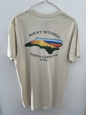 Columbia Men's Mount Mitchell Short Sleeve T Shirt Tan M 0924 - Image 1 of 4