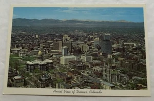 Vista aerea di Denver, Colorado. Cartolina (P2) - Foto 1 di 2