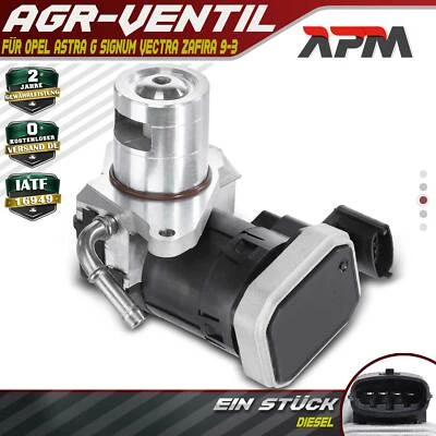 Válvula AGR Para Opel Astra G T98 Signum Vectra C Zafira A F75 9-3 9-5 1998-2015 - Imagen 1 de 4