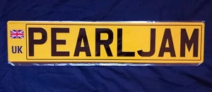 Pearl Jam London Volcom Pop Up Store License - Licence Plate London UK 2022 - Picture 1 of 2