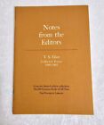 Biblioteka Franklina 100 największych notatek od redakcji zebrane wiersze TS Eliota