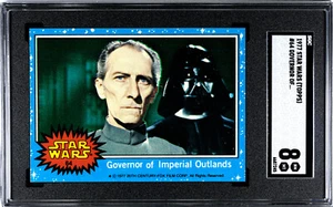 1977 STAR WARS TOPPS #64 GOVERNOR OF... SGC 8 6687245 - Picture 1 of 2