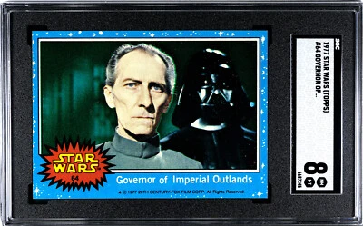 1977 STAR WARS TOPPS #64 GOVERNOR OF... SGC 8 6687245 - Image 1 of 2
