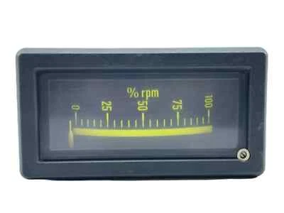 Deif DLPR-2 IlluminatedInstrument 0-100%RPM Indicator VerticalScale 400034858.20 - Image 1 of 4
