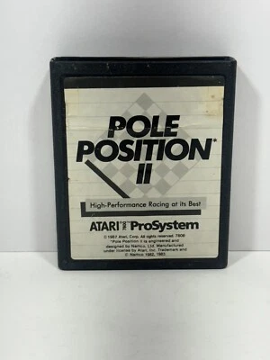Pole Position II (Atari 7800, 1986) - Image 1 of 2