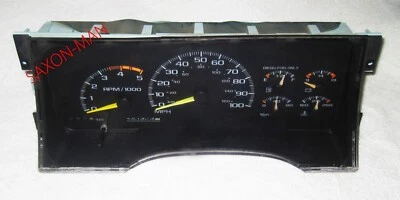 1996 Chevrolet 6.5l Turbo Diesel C/K 3500 Instrument Cluster 16201525 ~ 402k Foto 1 de 4