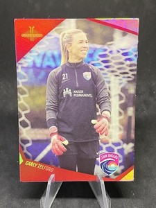 Carly Telford 2022 Parkside NWSL Target Red Foil SP Card #220 San Diego Wave FC
