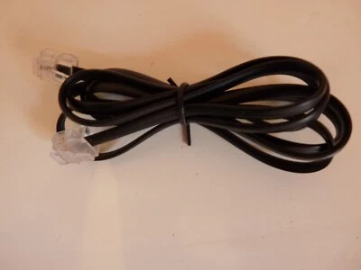 Cordon Rallonge Adaptateur Téléphone Ancien S63 RJ11 Mâles 6PC2 - Impulsophone. - Photo 1/2