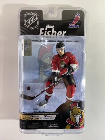 Mike Fischer Red Home Jersey Ottawa Senators Series 26 NHL McFarlane Figure 2010 Cover
