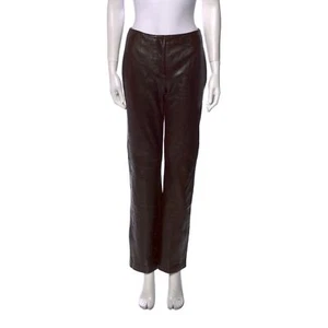 Vintage Siena Studio embossed leather pants - Picture 1 of 9