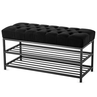 Schuhbank HANDGEMACHT Sitzbank mit Stauraum LOFT Hocker Flurbank Garderobenbank - Bild 1 von 4