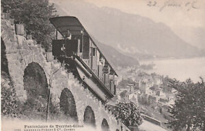 AK-Schweiz-Funiculaire de Territet-Glion-1907-Bergbahn