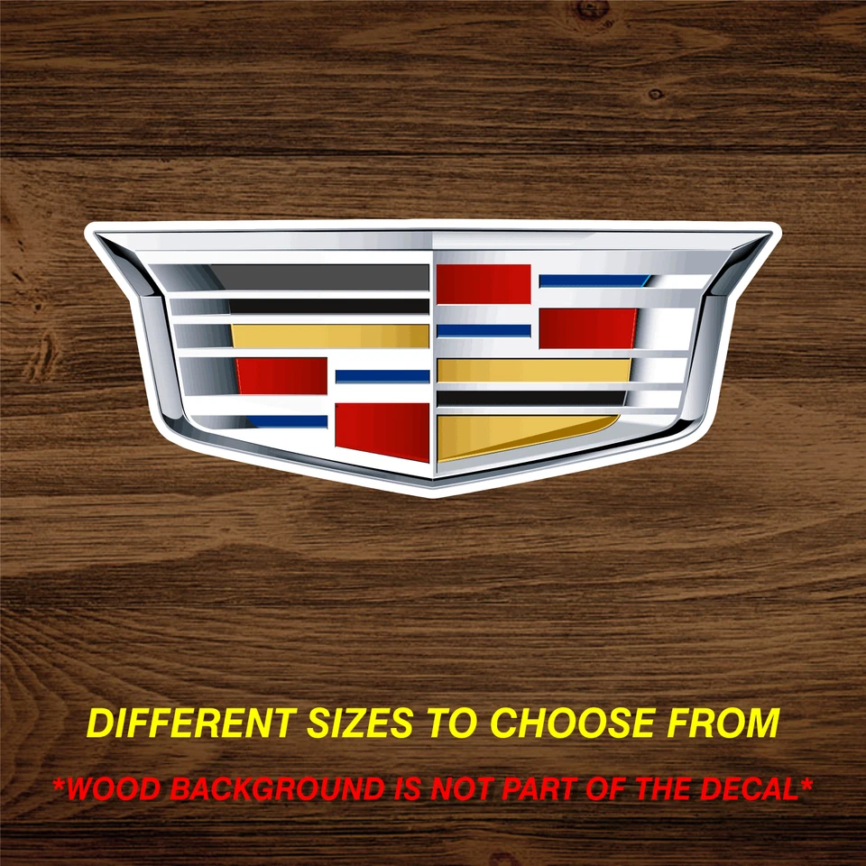 Cadillac GM Car Auto Logo Vinyl Sticker Decal Car Window Wall