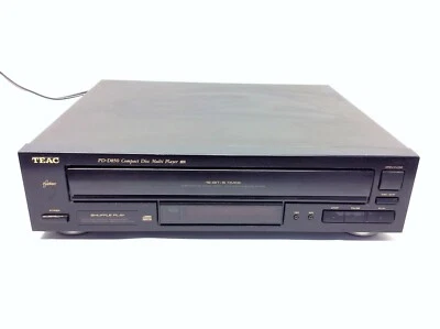 Teac PD-D850 Compact Disc CD Multi Player Parts Black Vintage Used  - Image 1 of 4