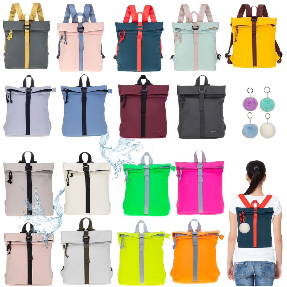 Rucksack Damen Kleiner für New Rebels TIM MART small Freizeitrucksack Plane +p - Bild 1 von 4