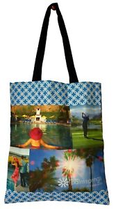 Greater Palm Springs CA Canvas Tote Book Grocery Shopping Bag Vacation Travel