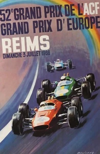 BELIGOND FORMULA 1 52nd ACF GRAND PRIX - EUROPEAN GRAND PRIX REIMS 1966 - Picture 1 of 1