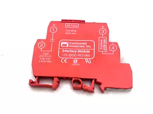 Continental Industries, Inc. Interface Module I.O.-ODC-RO-060 Pre Owned - Picture 1 of 7