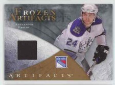 2010 10-11 UD ARTIFACTS FROZEN ARTIFACTS RANGERS ALEXANDER FROLOV #FAR-AF