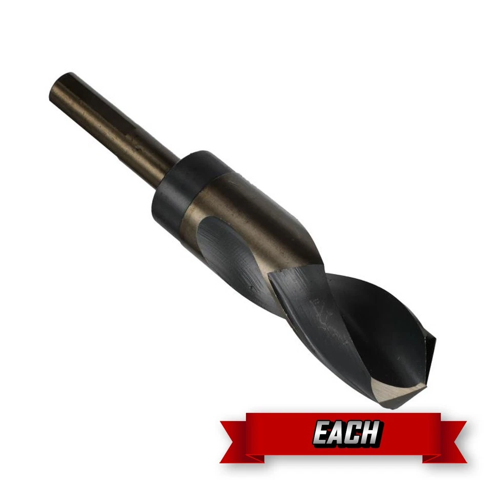 Drill America Drill Bit, 1/2" Reduced Shank, KFD Black & Gold, 1-1/8" {Each} - Image 1 of 1