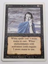 Magic: The Gathering💎Gloom💎1994 Deck Master Revised Edition🌟WOTC🌟MTG