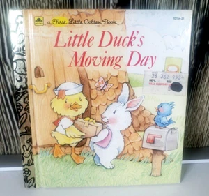 Erstes kleines goldenes Buch kleine Enten Umzugstag Vintage Ephemera - Bild 1 von 8