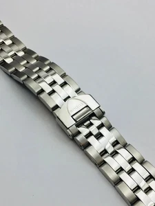 EDELSTAHL HERREN UHRENARMBAND, TUDOR, 20mm, CURVE ANSTÖSSE, NEU.(TU-2) - Bild 1 von 8