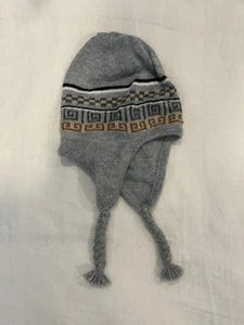 Sombrero de Lana Sol Alpaca Gris Hecho en Perú - Imagen 1 de 4