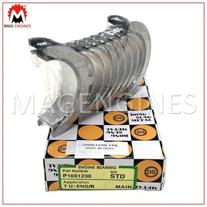 MAIN BEARING SET HYUNDAI D4FA D4FB D4FD FOR ACCENT ix35 TUCSON KIA RIO SPORTAGE - Picture 1 of 2