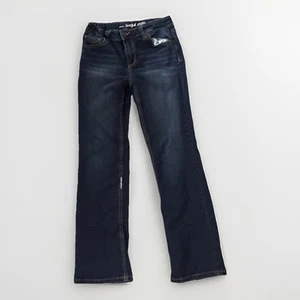 Youth/Kids/Boys Cat & Jack Super Stretch Bootcut Blue Denim Jeans Size 14 ￼ - Picture 1 of 2