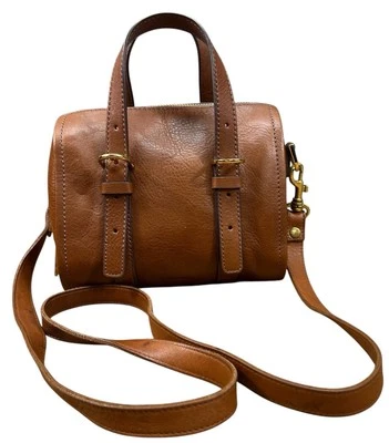 Fossil Brown Carlie Mini Satchel Women Satchel Mint Condition - Image 1 of 4