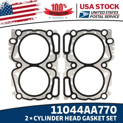 Junta de culata OEM de 2 piezas para SUBARU FORESTER 2006-2013 OE# 11044AA770 Foto 1 de 4